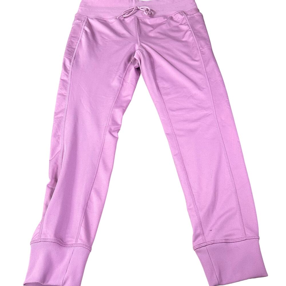 Reebok Lavender Joggers Women’s Medium Athletic Pants Drawstring - Picture 8 of 8
